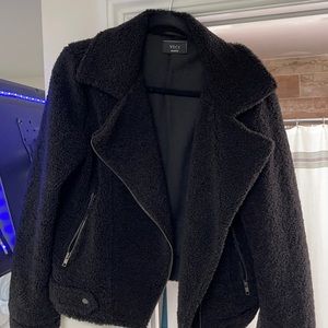 Beautiful Sherpa Moto Style Jacket